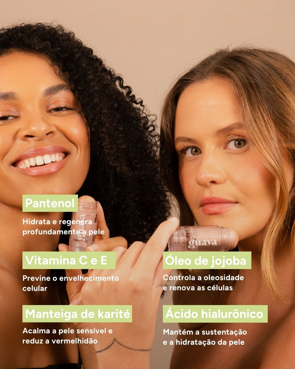 Iluminador Facial e Corporal com Skincare