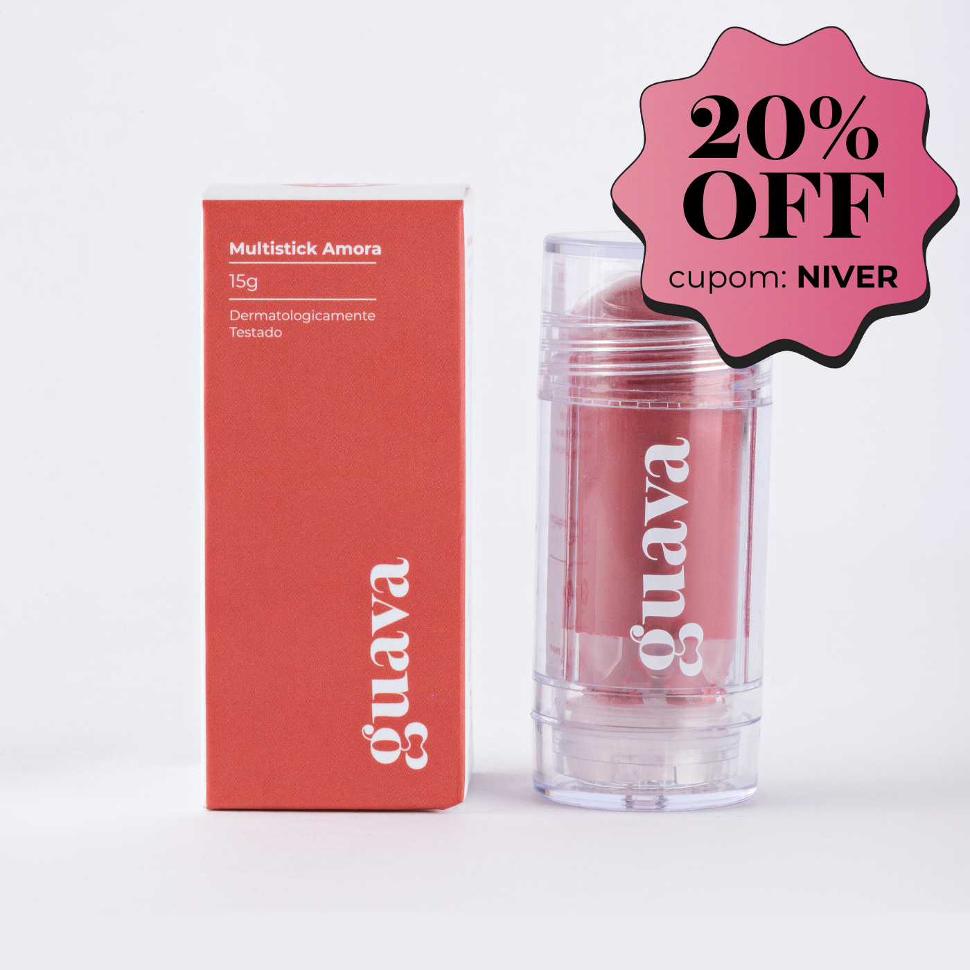 Multistick 4 em 1 com Skincare | Aniversário