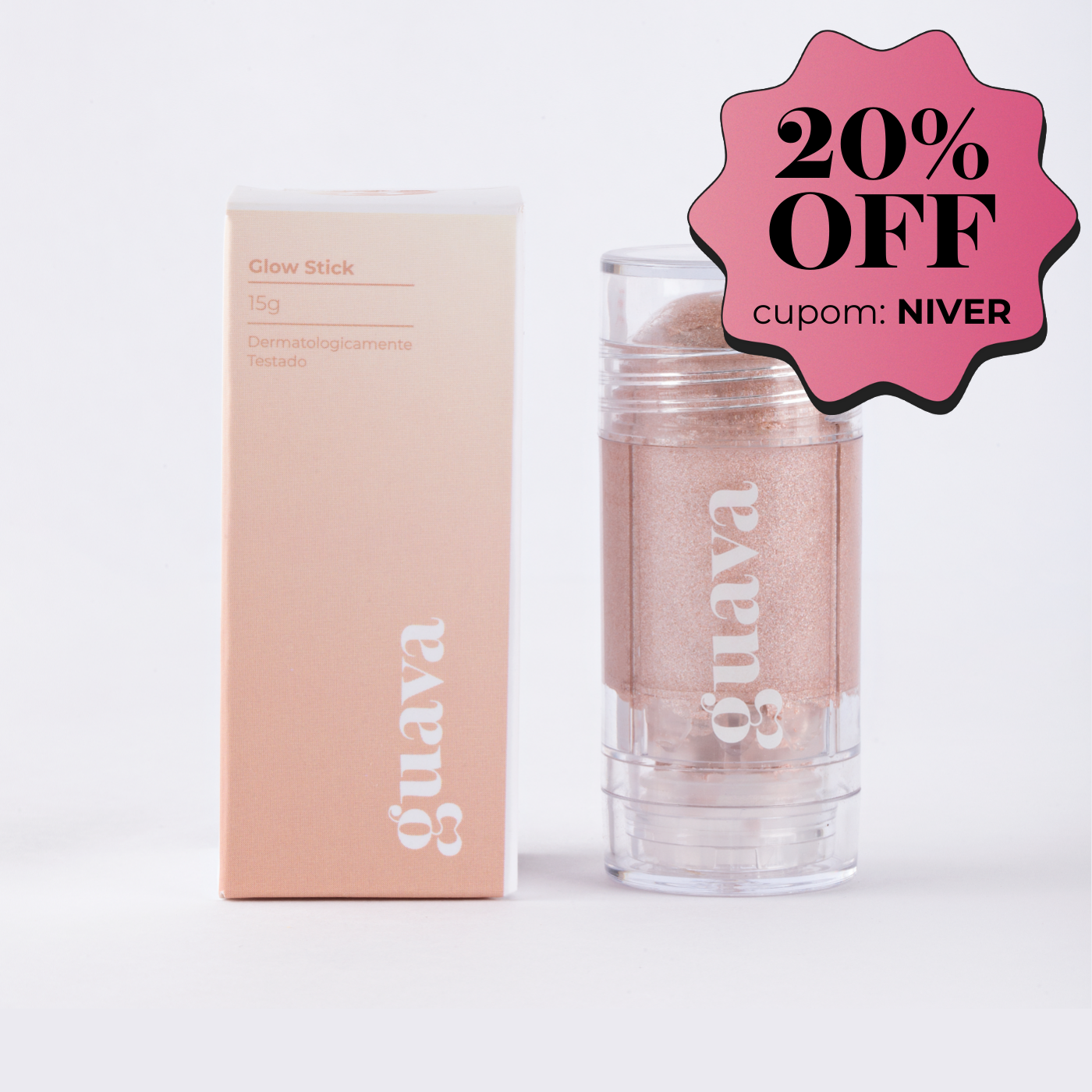 Iluminador Facial e Corporal com Skincare | Aniversário