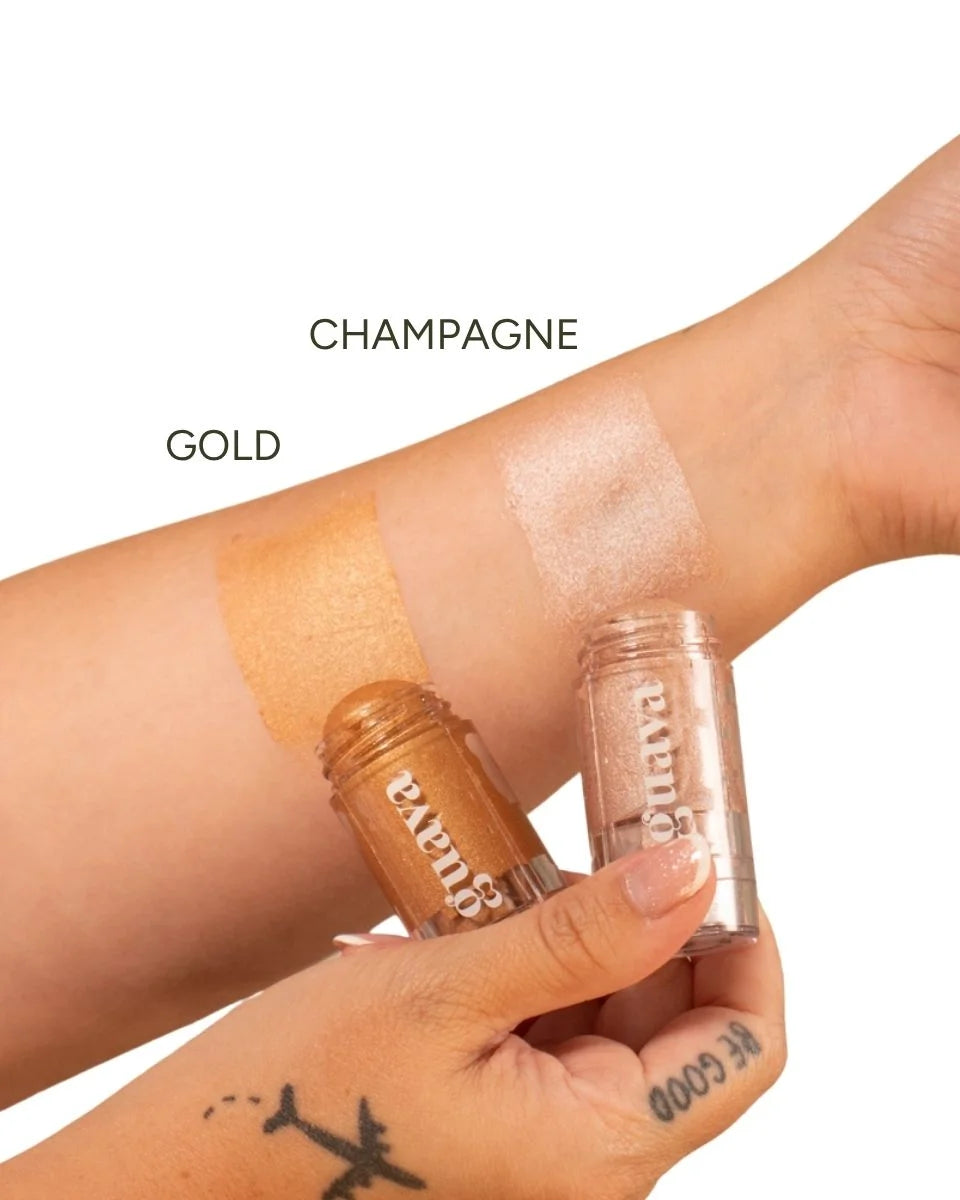 Iluminador Facial e Corporal com Skincare