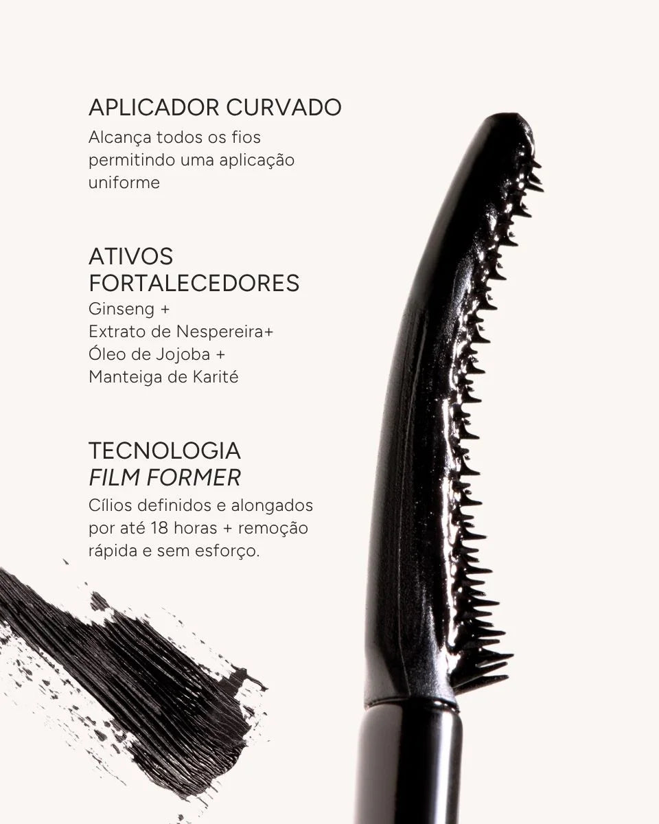 Máscara de Cílios Alonga e Cuida