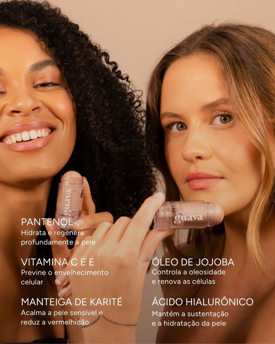 Iluminador Facial e Corporal com Skincare