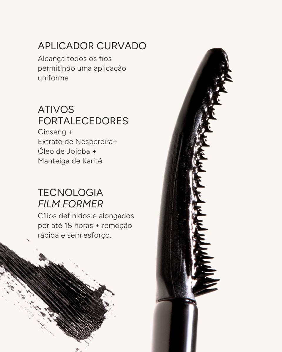 Máscara de Cílios Alonga e Cuida