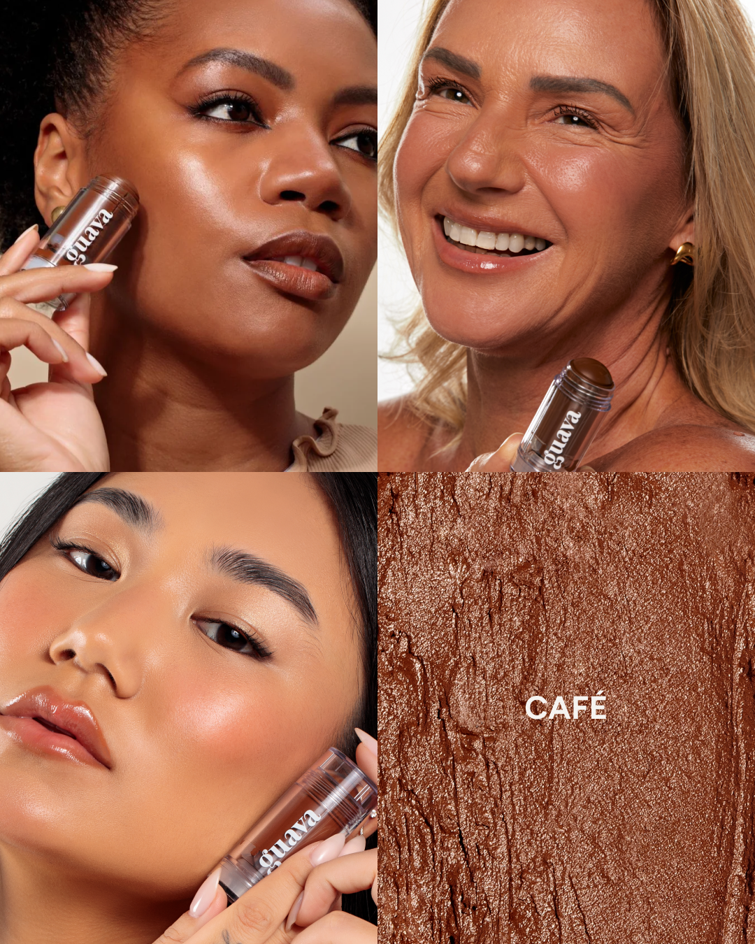 Multistick Marrom com Skincare