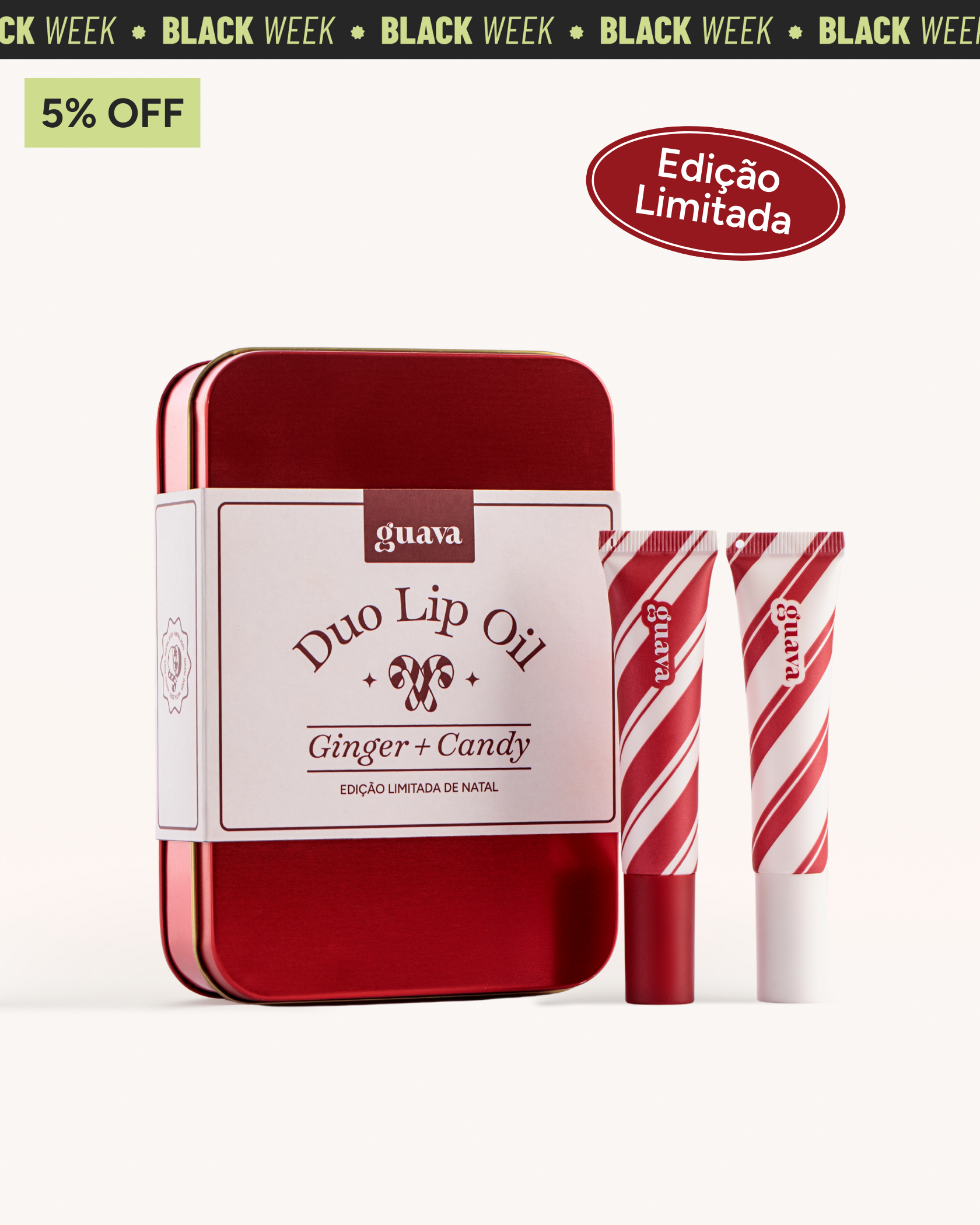 Duo Lip Oil Edição de Natal