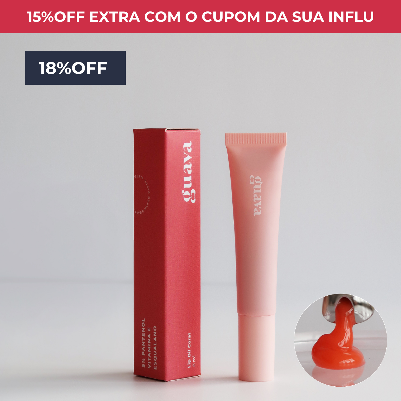 Lip Oil Multirreparador Coral | Exclusivo