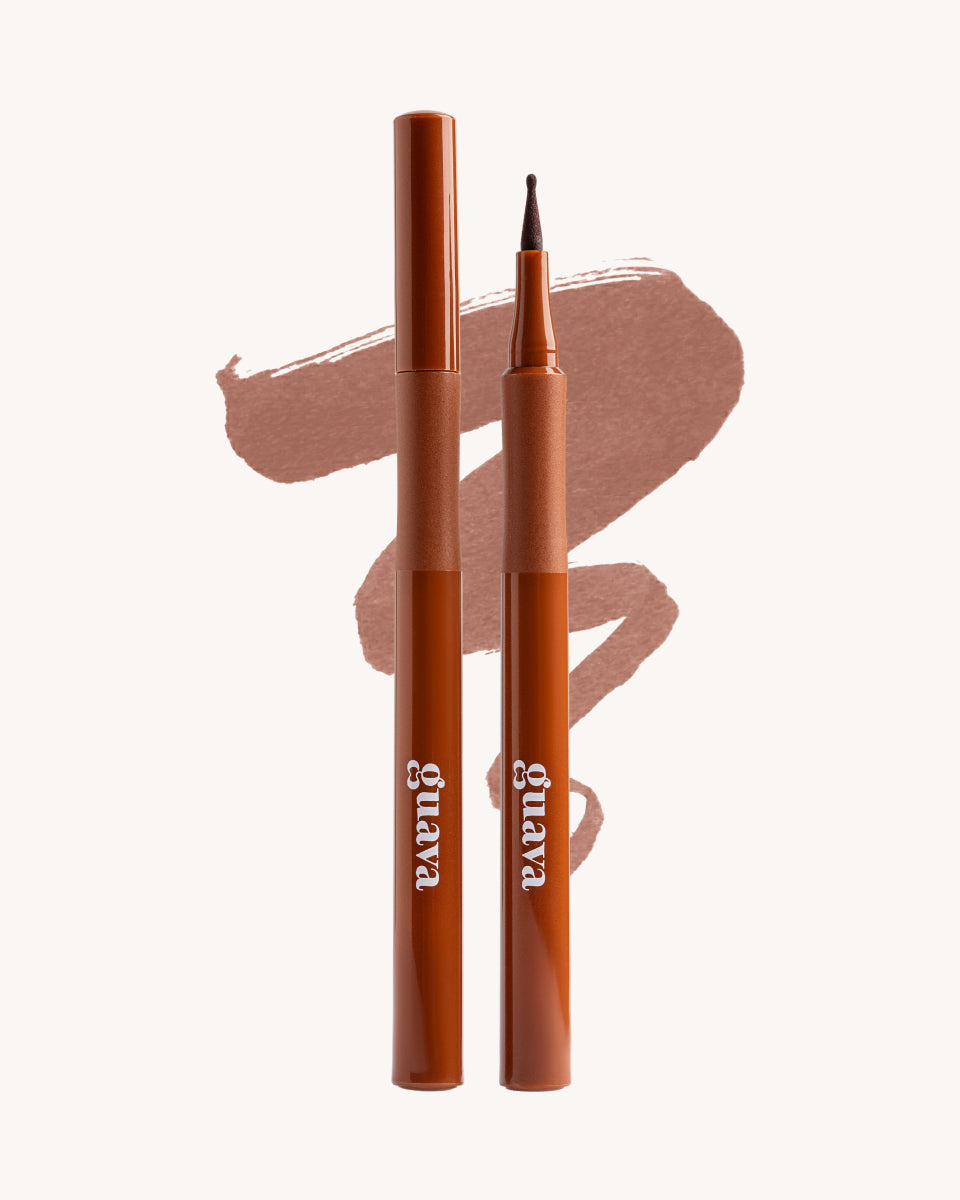 caneta lip tint marrom guava