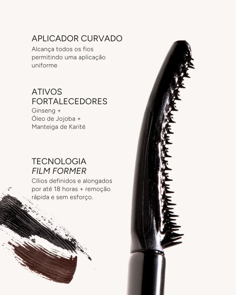 Máscara de Cílios Alonga e Cuida