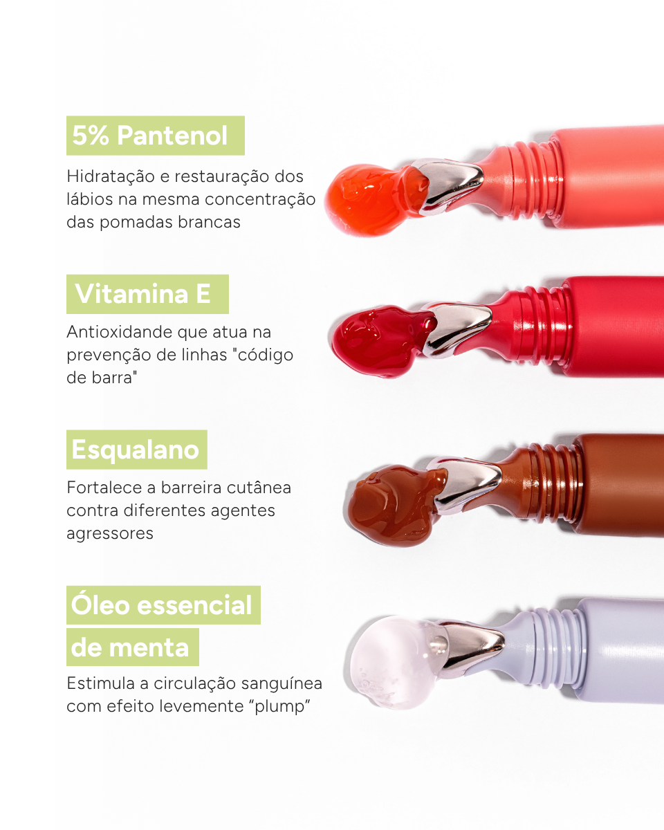 Lip Oil Regenerador - Pantenol 5%
