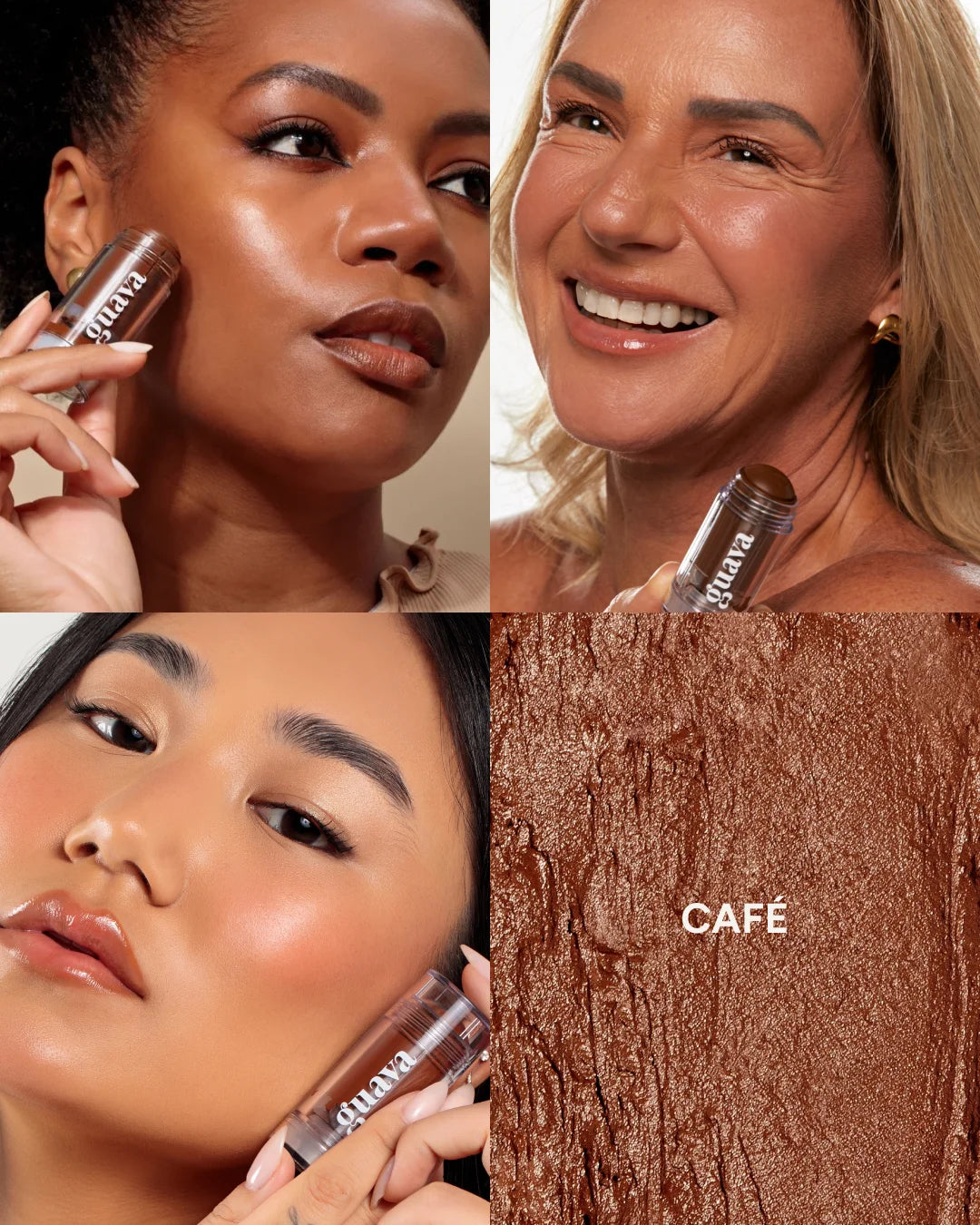 Multistick Marrom com Skincare